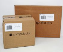 A boxed as new Compulocks Space Galaxy Tab A7 10.4