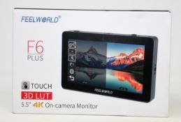 A boxed as new FEELWORLD F6 PLUS 5.5