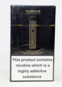 Four boxed as new Uwell Caliburn G Pod Kits in Black (Over 18's only) (Boxes sealed).