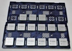 A tray of fifteen as new AMD Ryzen 7 3700X 100-100000071 Processors (Tray unsealed).
