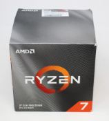 A boxed AMD Ryzen 7 3700X 3.6GHz 8-Core 16-Thread AM4 Unlocked Processor (Heat sink included) (P/