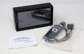 A boxed as new HiMISS car multimedia player 7