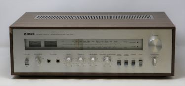 COLLECTION ONLY: A pre-owned vintage Yamaha CR-450 Natural Sound Stereo Receiver (Some damage to