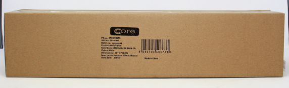 Twenty Five boxed as new Core Micro USB Cable 1m White Cables (Item code 20910410) (Box sealed).