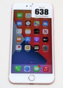 A pre-owned Apple iPhone 6s Plus (Global/A1687)32GB in Rose Gold (iCloud activation clear) (