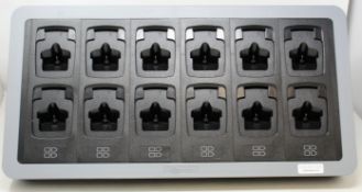 A pre-owned Charging Technology Company Nexis PS 12 Way Charger For ACK081 Non-ATEX Batteries (For