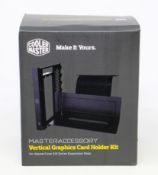 A boxed as new Cooler Master Universal Graphics Card Holder Kit (P/N: MCA-U000R-KFVK00) (Box