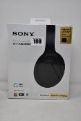 A boxed as new Sony WH-1000XM4 Wireless Noise Cancelling Stereo Headset.