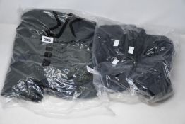 Two pairs of as new Revolution Race Nordwand pants (Women's XXL and men's L).