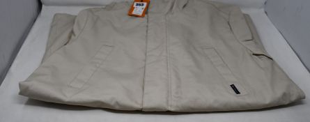 A men's as new Ben Sherman Four Pocket Hooded jacket size L (0062387).