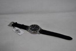 A men's as new Emporio Armani AR0431 classic black watch (No box included).