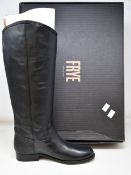 A pair of ladies boxed as new Frye Melissa Button 2 vegetable oiled Italian leather boots in