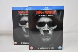 Two as new Sons of Anarchy - The Complete Series 1-7 (92 Episodes on 23 Blu-ray Discs).