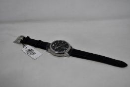 A men's as new Emporio Armani AR0431 classic black watch (No box included).