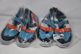 Two pairs of as new Mad Rock Armadillo climbing trainers (UK 11).