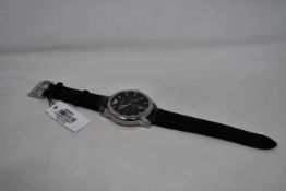 A men's as new Emporio Armani AR0431 classic black watch (No box included).