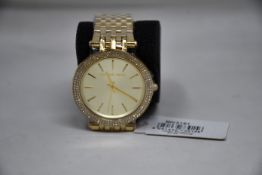 A ladies as new Michael Kors MK3191 Darci Watch.