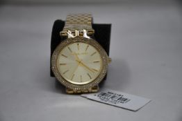 A ladies as new Michael Kors MK3191 Darci Watch.