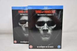 Two as new Sons of Anarchy - The Complete Series 1-7 (92 Episodes on 23 Blu-ray Discs).