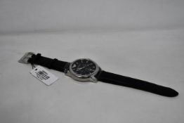 A men's as new Emporio Armani AR0431 classic black watch (No box included).