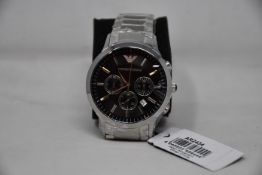 A men's as new Emporio Armani AR2434 Renato watch (No box included).