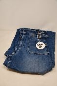 A pair of as new Donna Ida Minnie The High Top Flare jeans (W24 - RRP £215).