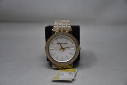 A ladies as new Michael Kors MK3219 Darci Watch.