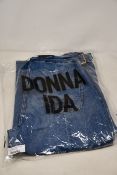 A pair of as new Donna Ida Minnie The High Top Flare jeans (W33 - RRP £215).