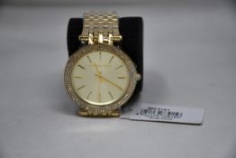 A ladies as new Michael Kors MK3191 Darci Watch.