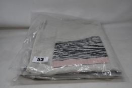 An as new Oui Off White Melange jumper (EU 38 - RRP £95).