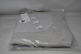 An as new Oui Off White Melange jumper (EU 40 - RRP £95).