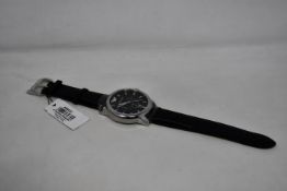 A men's as new Emporio Armani AR0431 classic black watch (No box included).