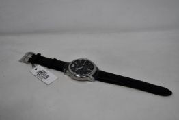 A men's as new Emporio Armani AR0431 classic black watch (No box included).