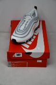 A pair of as new Nike Air max 97 (UK 8.5).