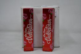 Twelve boxed as new Lime Crime Velvetines liquid matte lipstick in Cupid (Petal Pink) (2.6ml).
