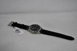 A men's as new Emporio Armani AR0431 classic black watch (No box included).