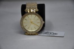 A ladies as new Michael Kors MK3191 Darci Watch.
