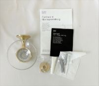 A boxed as new Dornbracht special production soap dish wall model - finished brushed durabrass, part