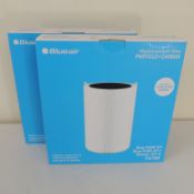 Two boxed as new Blueair Replacement filter - Particle and carbon filters