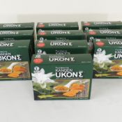 Ten boxed as new Kangen Ukon Sigma Vegetarian Supplements (each box contains 100 capsules)