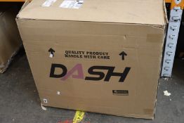 An as new RHealthcare Dash Lite 2 manual foldable wheelchair.