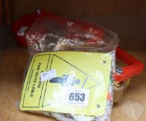 Two FEL drop weights/free fall fire valves with fitting kit.