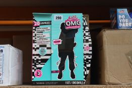 Four boxed as new L.O.L. Surprise O.M.G Chillax Fashion Dolls.