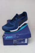 A pair of as new Asics Gel-Challenger 12 Clay trainers (UK 10).