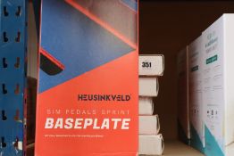 Six Heusinkveld Sim Pedals Sprint Baseplate (Optional mounting plate for Sim Pedals Sprint).