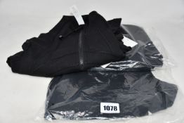 Three items of as new LuluLemon fitness wear (All size 2); Define jacket (RRP £98), Wunder Under