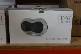 A boxed as new E & M Active Magic Touch Massage Cushion (RRP £118) https://emactive.com/em-active/