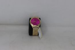 A ladies as new Michael Kors MK3264 Slim Runway Watch.