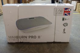 A boxed as new E & M Active Maxburn Fitness Plate Pro II RRP (£799) https://emactive.com/em-active/