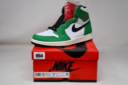 A pair of women's as new Nike Air Jordan High OG (UK 5.5).